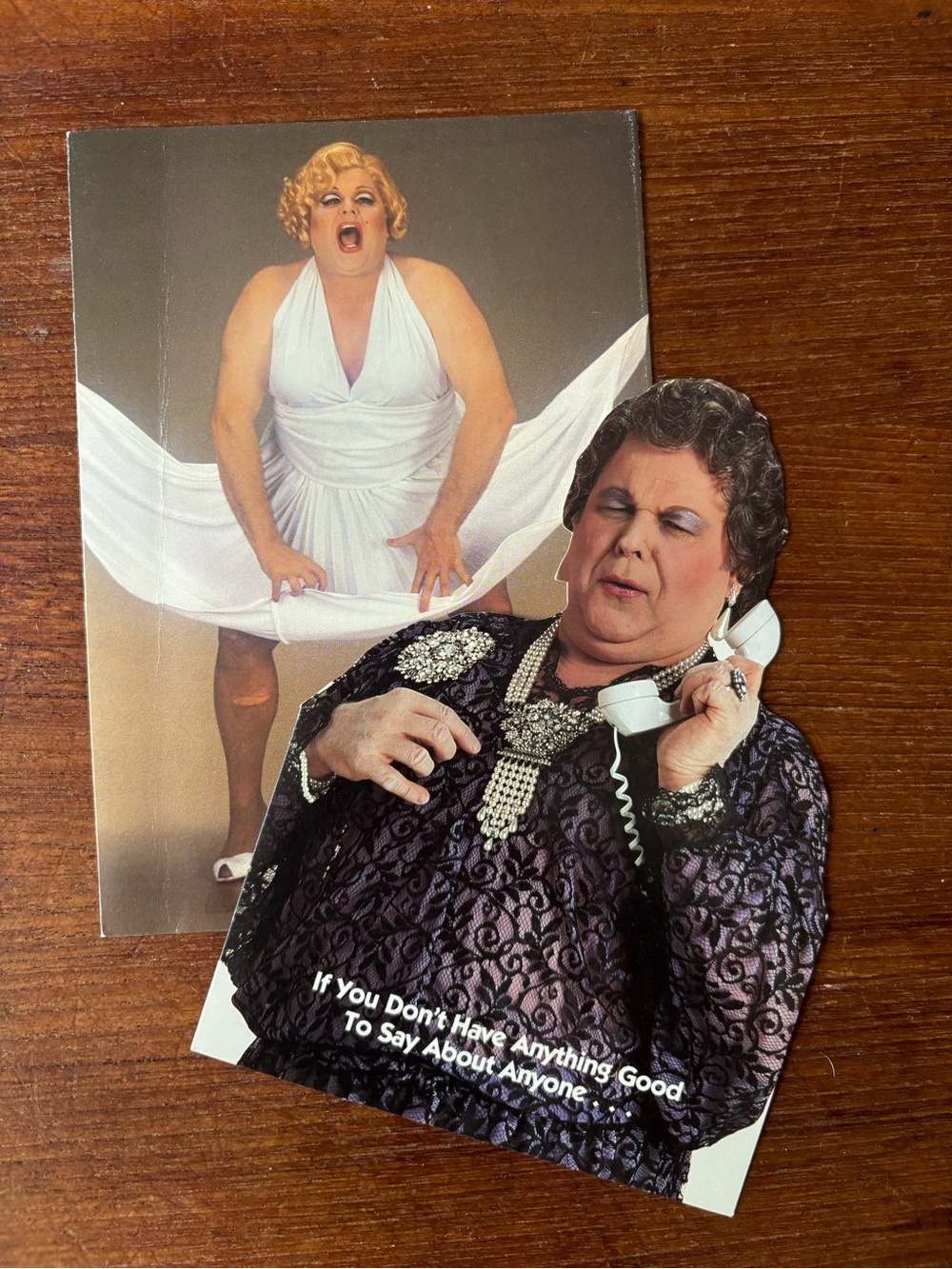 Vintage Campy Drag Greeting Cards